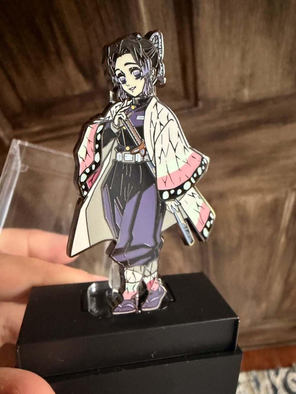 FiGPiN Demon Slayer Shinobu Kocho (490) Collector Pin